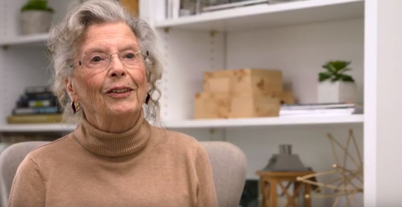 Cherry Ridge Cottage Resident talking about staying healthy and keep moving.